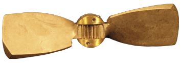 Radice 2-Blads bronzen klapschroef voor saildrive, 14"x8", links (Volvo/Yanmar/Technodrive & Nanni) - K1408sdl 72dpi - K1408SDL