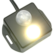 allpa Brightline Infrarood bewegingsschakelaar, model 'PLS-1' PIR DC, 12/24V, ingebouwde LED-Lamp - 056002 01 72dpi - 9056002
