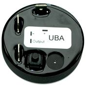 allpa Battery watch monitor model 'UBA', 3 hoofdprogramma's met buzzer & alarmcontact, Ø45mm - 056185 72dpi - 9056185