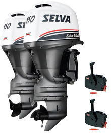 Selva Buitenboordmotor 2x Killer Whale 150EFI-16V, E.ST.XL.PT., 2x 150pk - 058497 72dpi - 9058497