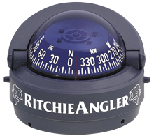 Ritchie Kompas model 'Explorer RA-93', 12V, opbouwkompas, roos Ø69,9mm/5°, Ritchie Angler - 067032 72dpi - 9067032