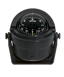 Ritchie Kompas model 'Voyager B-81', 12V, beugelkompas, roos Ø76,2mm/5°, zwart - 067051 72dpi - 9067051