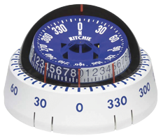 Ritchie Kompas model 'Tactician XP-98W', opbouwkompas, roos Ø76,2mm/5°, wit - 067061 72dpi - 9067061