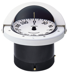 Ritchie Kompas model 'Navigator FNW-201', inbouwkompas, 12V, roos Ø114,3mm/5°, wit - 067094 72dpi - 9067094