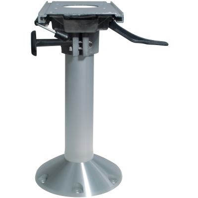 allpa Aluminium mainstay 'Heavy Duty' stoelpoot (360° draaibaar + lock) met slede, voet Ø229mm - 069101 72dpi - 9069101