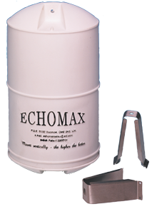 allpa Echomax EM230 midi radarreflector met RVS mastbeugels, wit - 070411 72dpi - 9070411