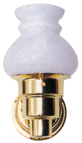 allpa Koper interieurlamp, halogeen, wandmontage, 12V/10W, basis Ø70mm, glas Ø90mm, H=175mm - 078356 72dpi - 9078356