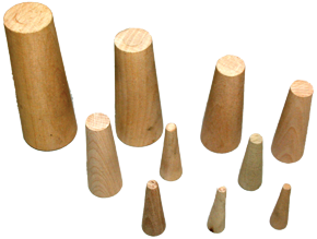 allpa Set houten noodpluggen, Ø5-28mm (10 stuks) - 078790 72dpi - 9078790