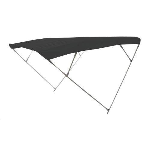 allpa Zonnetent model 'Wilma', zwart, 260x270x140cm, aluminium beugels - 124470 72dpi - 124470
