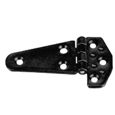 Polyamide kunststof scharnier, Met verzet zwart, 80x60mm, 270° - 1643659 72dpi - 1643659