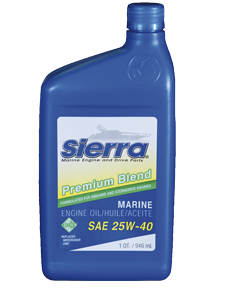 Sierra Motorolie 25W-40, 946ml, voor sterndrive 4-takt - 641894002 72dpi - 641894002