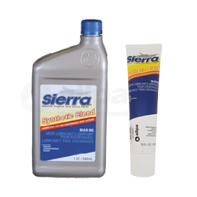 Sierra Synthetische Staartstukolie, 946ml (fles), voor outboards & sterndrives - 641896500 samen - 641896502