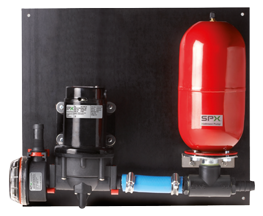 Johnson Pump Aqua Jet Uno Max waterdruksysteem WPS 2.9, 24V/90W, 11l/min, max. 2.8bar, tank 2l - 66101341001 2 - 66101341002
