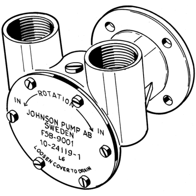 Johnson Pump Zelfaanzuigende bronzen koelwater-impellerpomp F5B-9 - 6610241001 72dpi - 6610241001