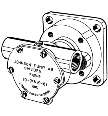 Johnson Pump Zelfaanzuigende bronzen koelwater-impellerpompen F4B-9