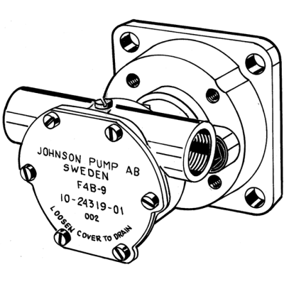 Johnson Pump Zelfaanzuigende bronzen koelwater-impellerpomp F4B-9 (Sabb) - 66103533301 72dpi - 66103533301