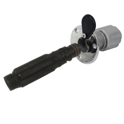 Johnson Pump RVS Quick-Connect wandaansluiting voor dekwaspomp, kraan of douche - 668047507 - 668047507