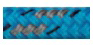 allpa Allcord-19 dubbel gevlochten schootlijn Full Color, Ø6mm, blauw met grijze merkdraad, 200m - Al1906 bl - AL1906/BL