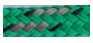 allpa Allcord-19, dubbel gevlochten schootlijn Full Color, Ø12mm groen met grijze merkdraad, 200m - Al1906 gr 1 1 1 - AL1912/GR