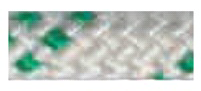 allpa Allcord-21, dubbel gevlochten schootlijn, Ø10mm, wit met groene merkdraad, 200m - Al2106 g 72dpi 1 1 - AL2110/G
