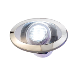allpa LED loopverlichting met RVS ring, 12V/0.4W, wit, ovaal, 2x0.2W SMD 2835 LED, 53.4x33mm - L1902162 72dpi wit - L1902162