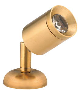allpa LED wand-leeslamp (mini), Messing, 8-30V/1,2W, LED 1x 1W, H=84mm - L4400002 72dpi - L4400002