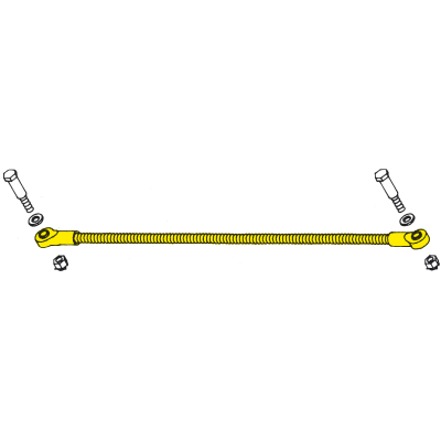 SeaStar Universele Tie Bar Kit RVS, max. lengte 648mm - Sa27252 300dpi - SA27252